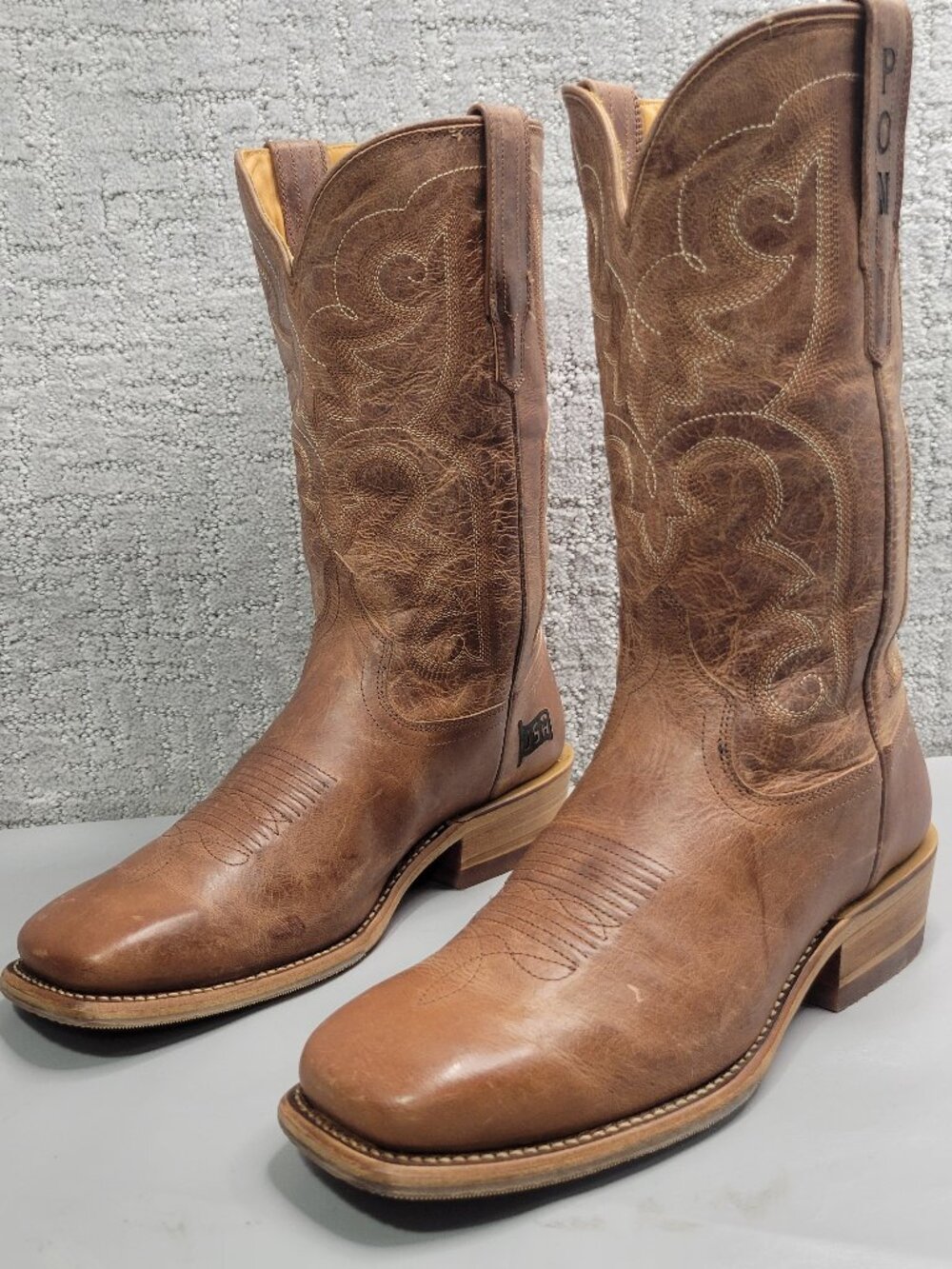 Tecovas the Maggie Women's Size US 9.5B Scotch Goat Leather Cowgirl Boots